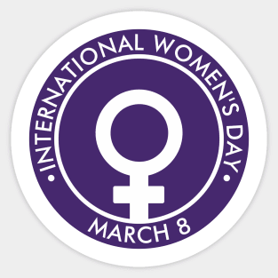 International Women's Day Sticker